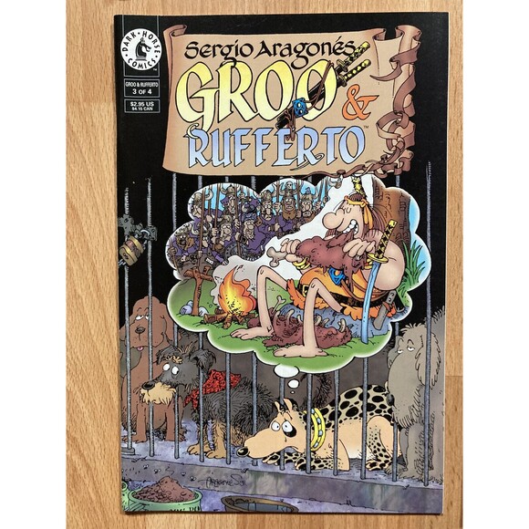 Sergio Aragones' Groo & Rufferto Series #1 2 3 Dark Horse Comics 1996 • Vintage - Picture 4 of 7
